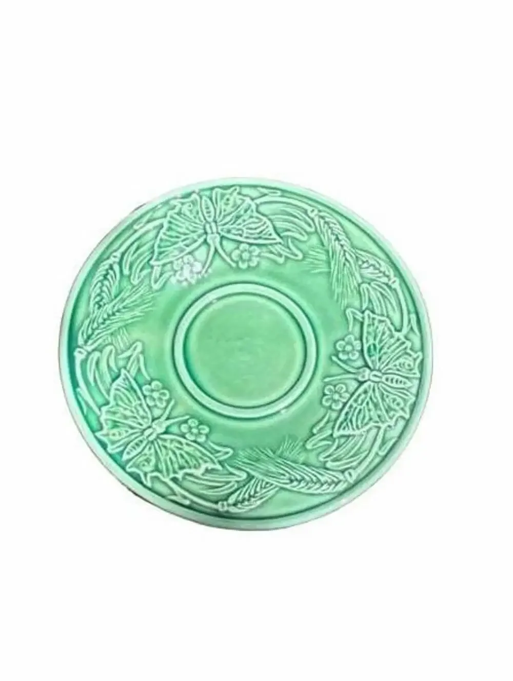 Bordallo Pinheiro Papillon Ivy Green Saucer
